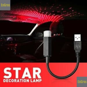 I* USB Lampu Interior Mobil LED Dekorasi Variasi Interior Mobil Lampu LED USB Dekorasi Interior Mobi