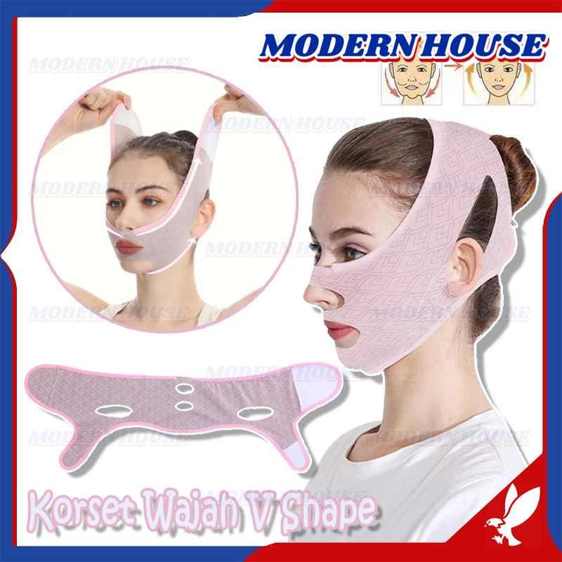 Sabuk Pelangsing Wajah & Dagu V Line slimming Belt Therapy Membentuk Wajah V shape & Dagu