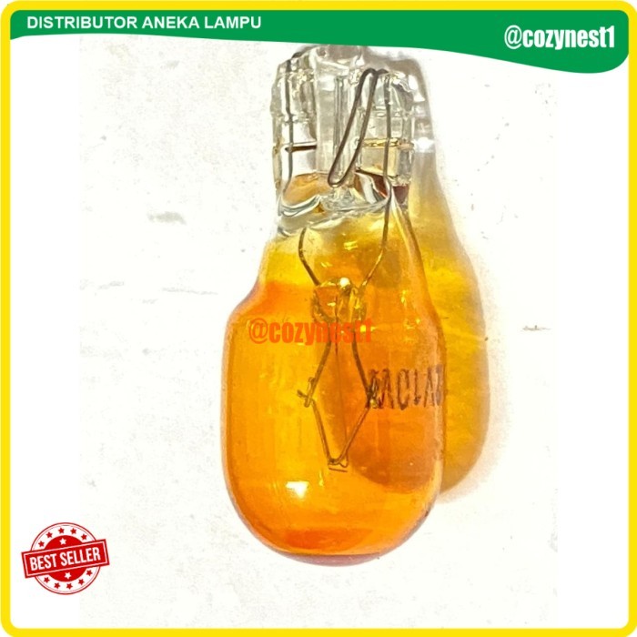 BOHLAM LAMPU SEN KUNING STANDAR WATT MOTOR