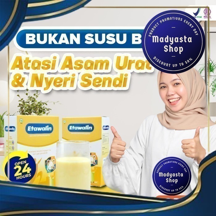 

Big Flashsale Etawalin SUSU KAMBING Obat Tulang dan Sendi Ettaawwaaliin|Lin Susu Kambing Tingkatkan Kepadatan & Kesehatan Tulang Sendi FREE COD