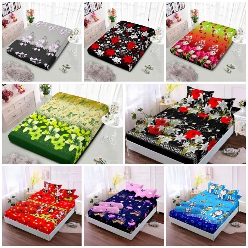 Sarung Kasur Busa Resleting I Urung Kasur Busa I Sprei Resleting 180x200 Tebal 15-20cm