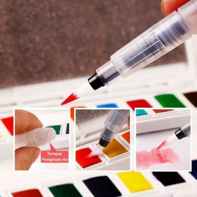 

Water Colour 36 Warna Maries W-4036 / Cat Air Artist Colour 36 Warna