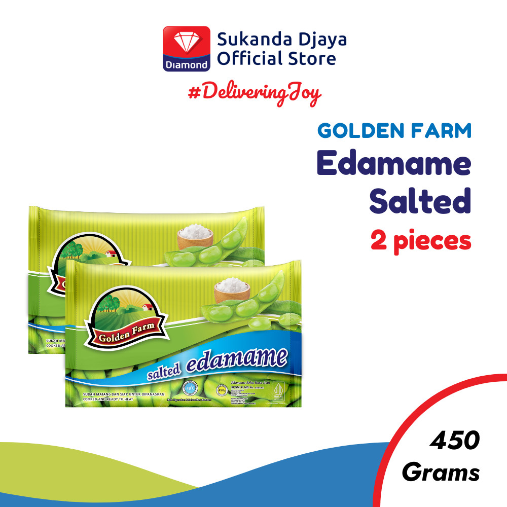 

Golden Farm Edamame Salted 450 Gr - Twin Pack