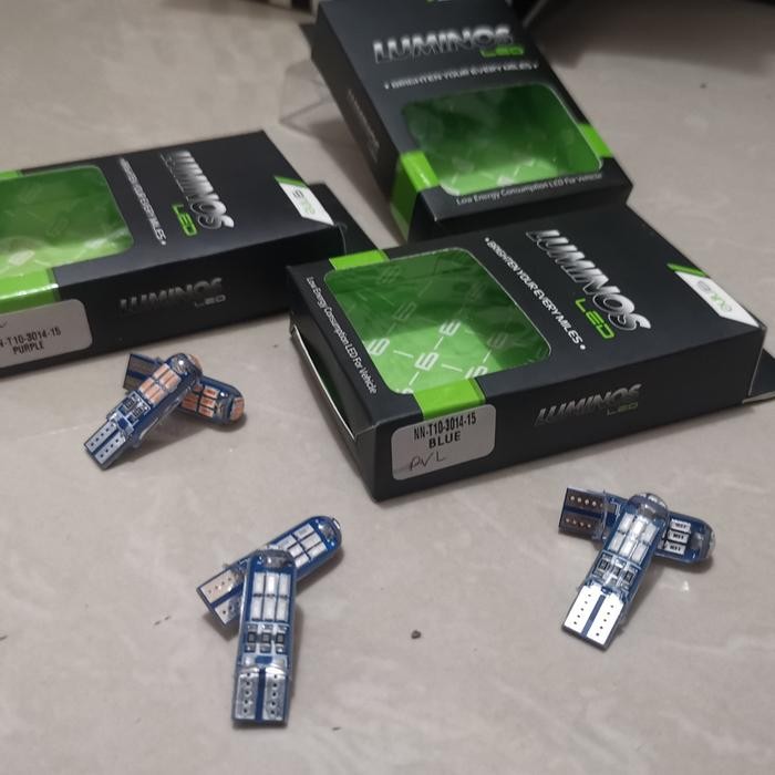 LUMINOS LED LAMPU SENJA KOTA T10 LUMINOS 15 TITIK - Putih