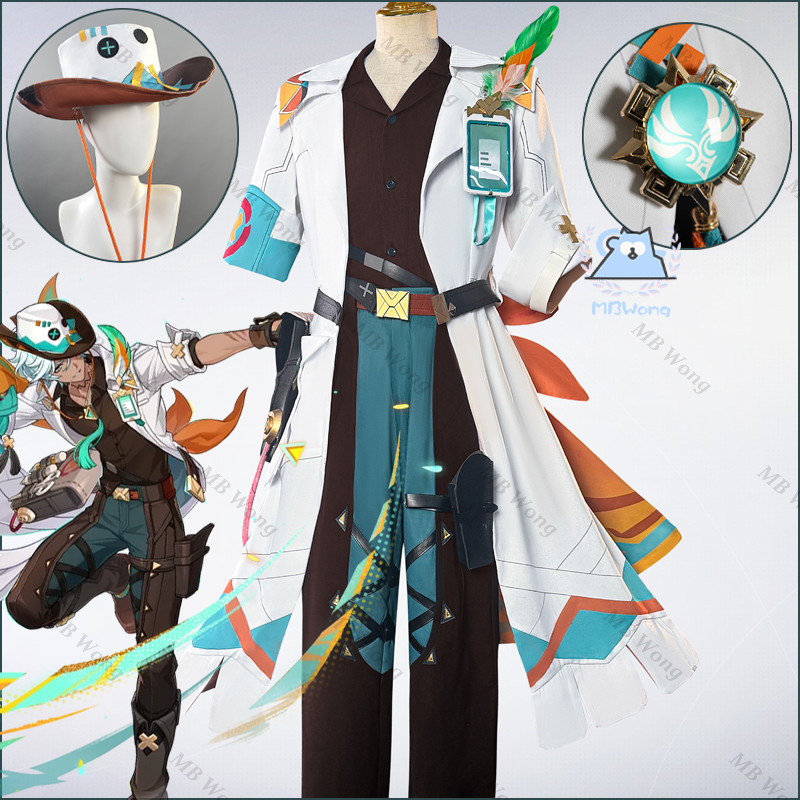 Game Genshin Impact Ifa Cosplay Costume Wig Shoes Ifa Outfit Ifa Ipa Role Play For Hallowmas Party C