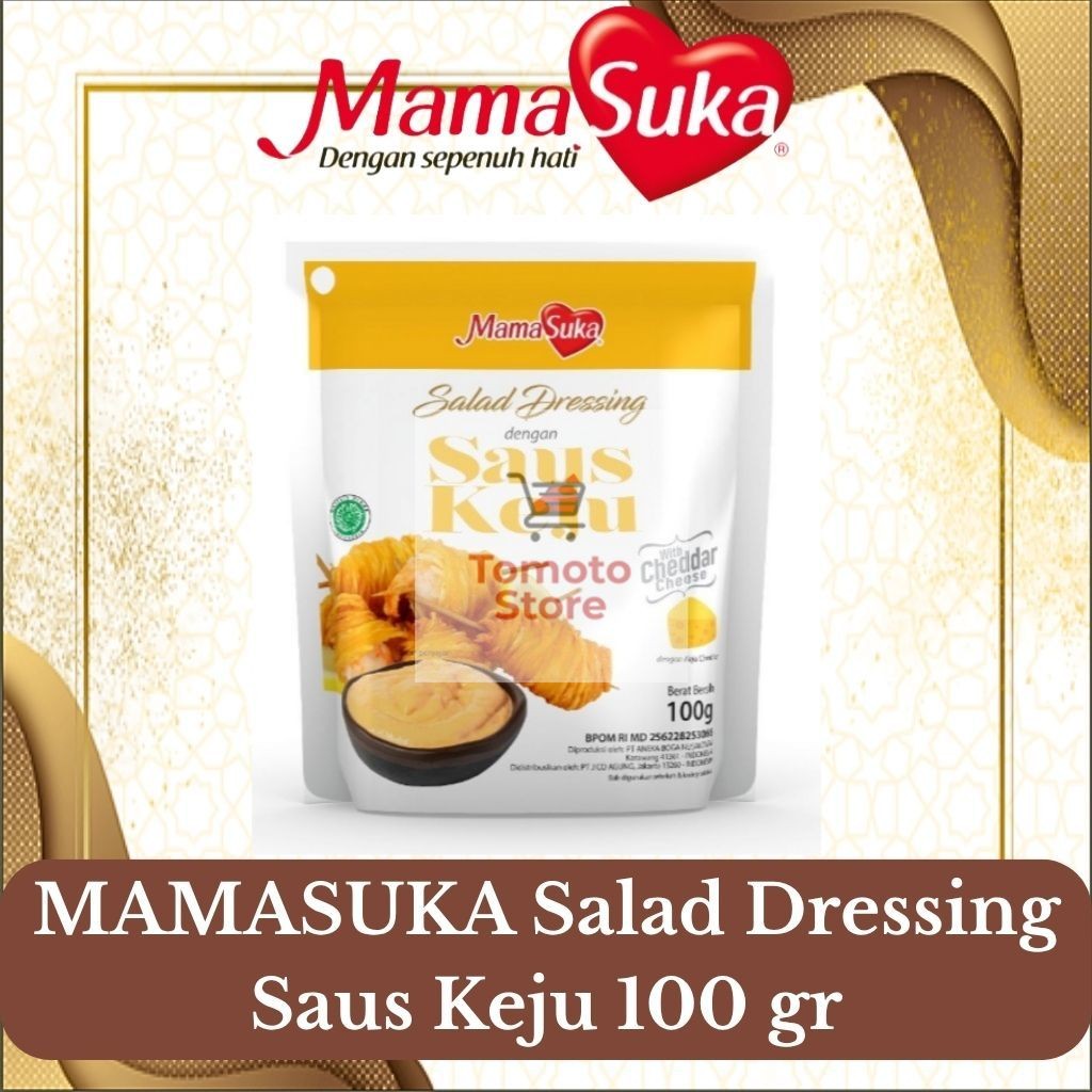 

✨ TOMOTOSTORE ✨ MAMASUKA Salad Dressing Saus Keju 100 gr