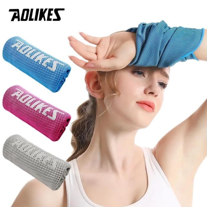 AOLIKES Arm Face Wash Hand Wrist Band Wristband Handband Handuk Lap Keringat Pelindung Pergelangan T