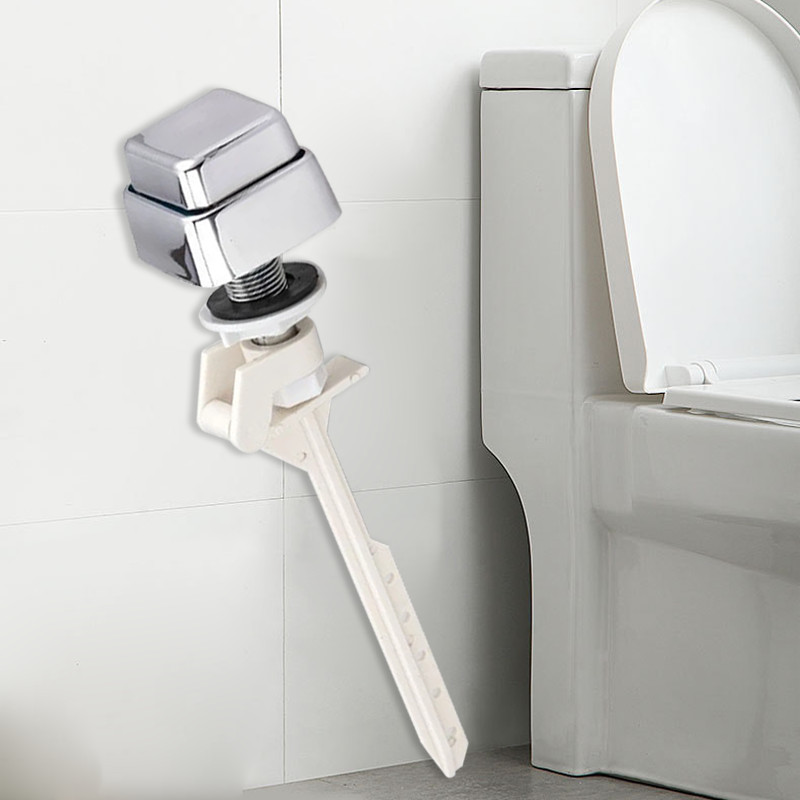 Tombol Kloset Duduk Universal - Tombol Flush Single untuk Toto, Pencetan Closet Duduk