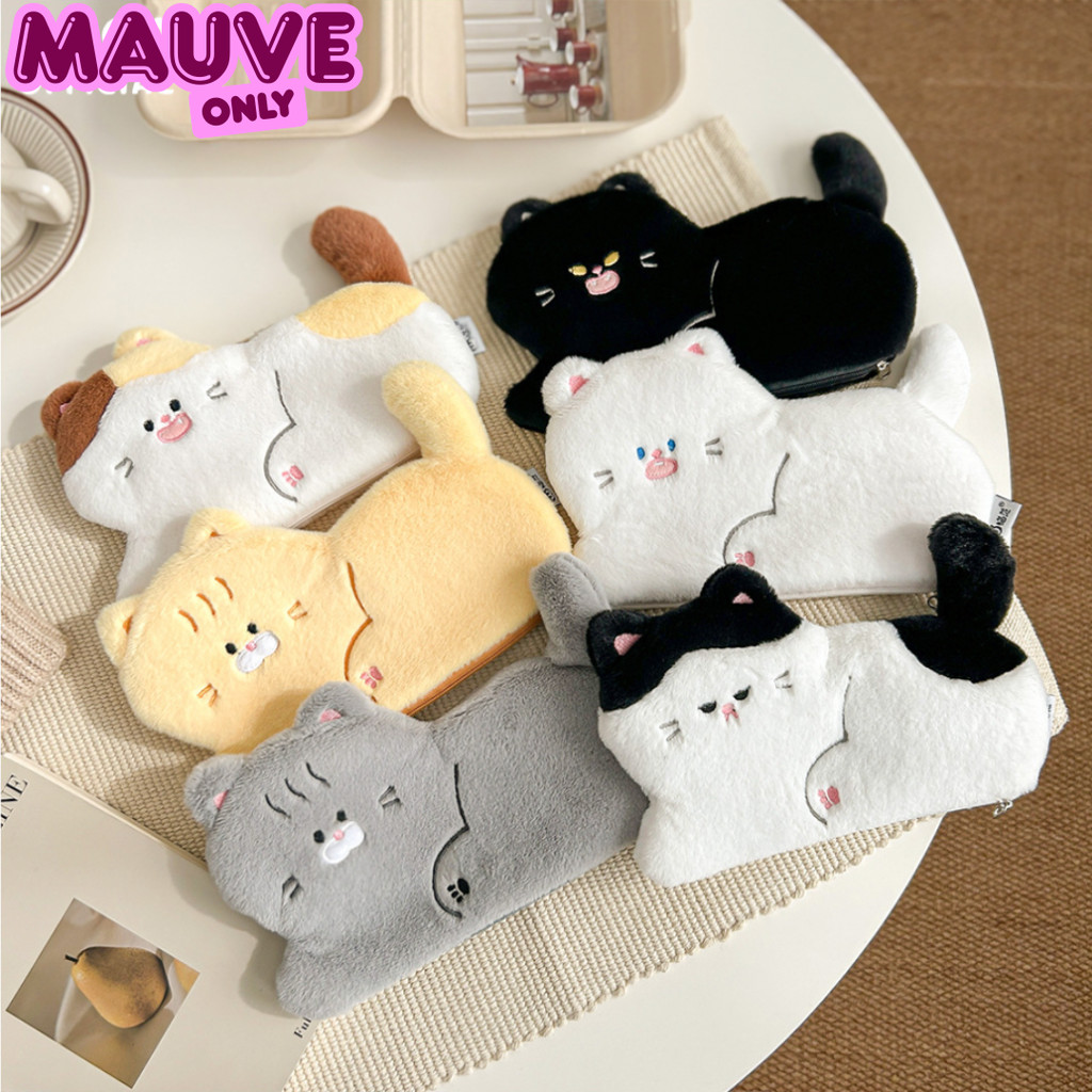 

Pencil Case Premium Motif Kucing Lucu Bahan Bludru Halus Lembut Tempat Pensil / Pouch Premium Case Motif Cat Aesthetic Limited Cute