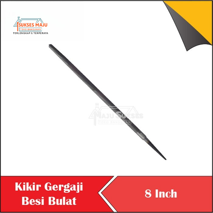 Kikir Besi Kikir bulat kecil Kikir Bulat 8"inch murah