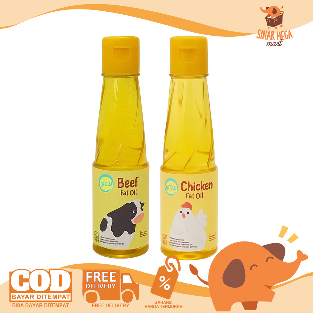 

GROUU Fat Oil 145ml Booster - Minyak Lemak MPASI Sehat Penambah Berat Badan Anak