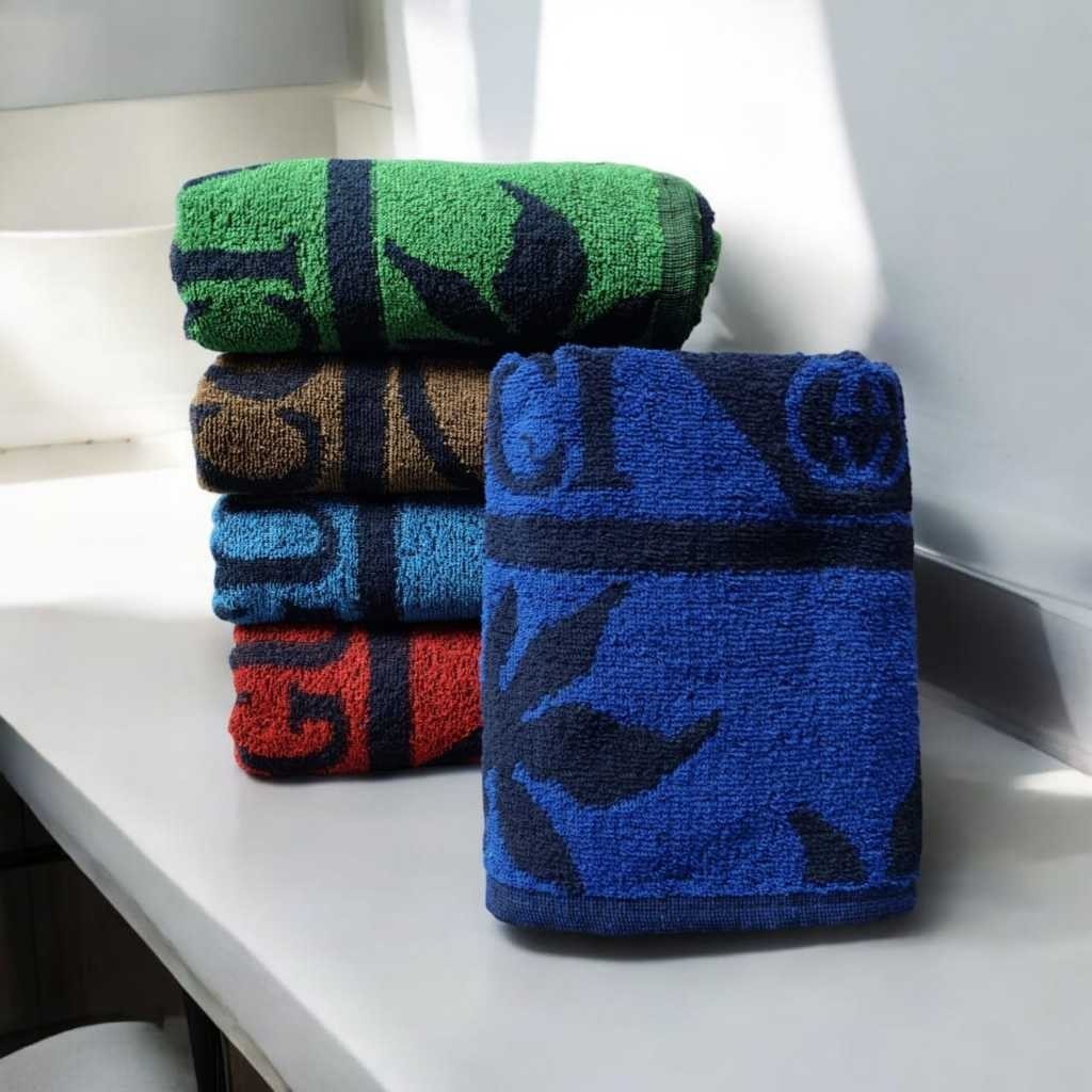 Handuk Gucci Jumbo 80x150 | Handuk Mandi Gucci SAKURA / Handuk Mandi Dewasa / Handuk Dewasa / Handuk