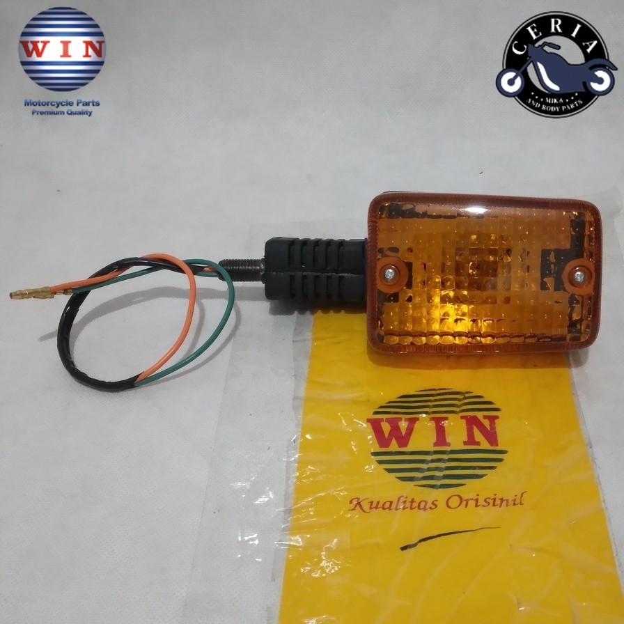 Lampu Sen Belakang C 700 ( 1 buah ) | rear winker assy WIN | lampu sein motor honda C700 old lama