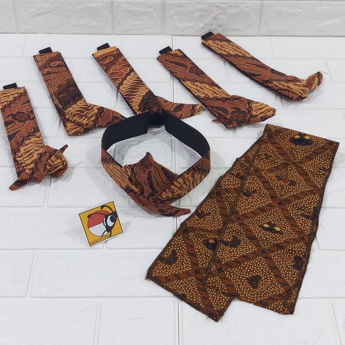 scarf syal shawl kostum jawara sunda jawa barat aksesoris udeng syal