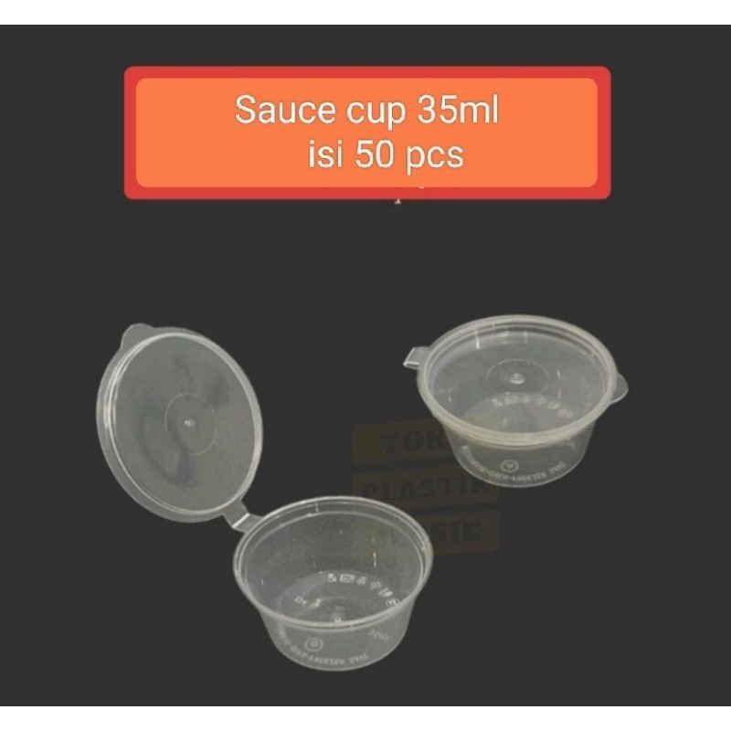 

isi 50pcs tempat sambel/ sauce cup