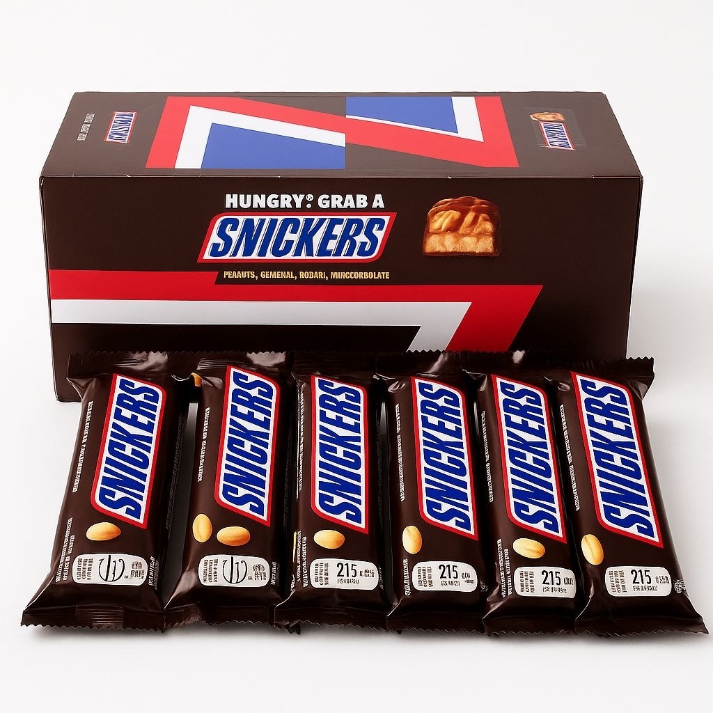 

SNICKERS CHOCOLATE 1 BOX (isi 24 pcs) /SNICKERS COKELAT