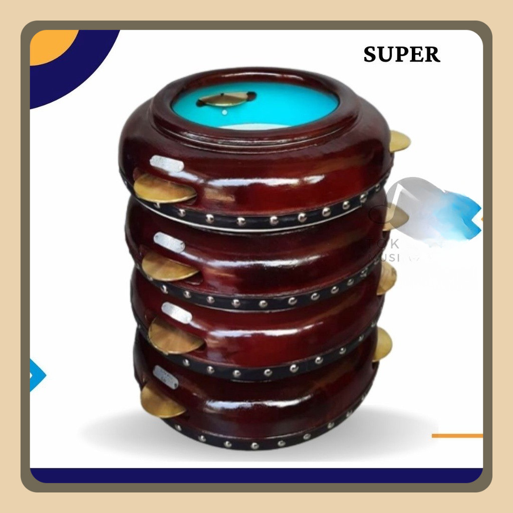 Rebana Hadroh murah ukuran 30 cm Terbang Banjari