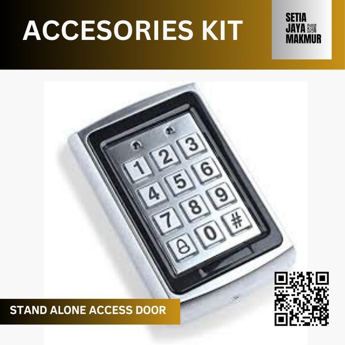 

Access Control Keypad, 125KHz RFID Entry Exit Metal Door Lock