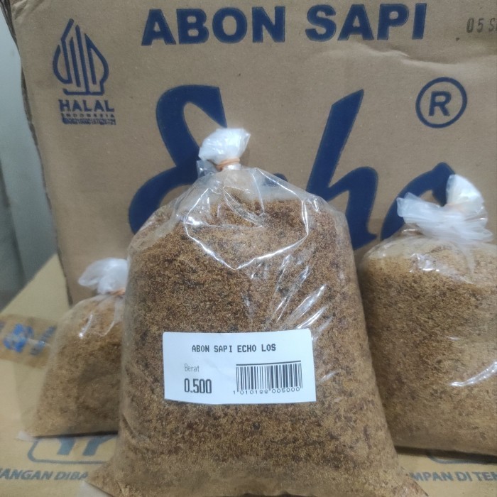 

Abon sapi 500gr - Cap Echo