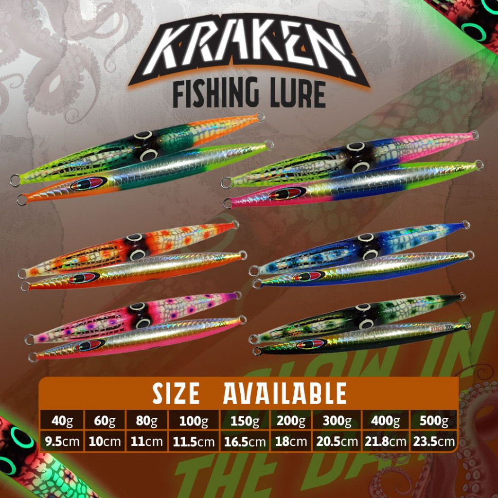 UMPAN METAL JIG KRAKEN 500GR