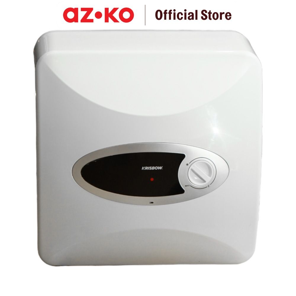 AZKO Krisbow Water Heater Listrik 200 watt Kwh Pemanas Air Water Warmer Aksesori Kamar Mandi Alat Pe