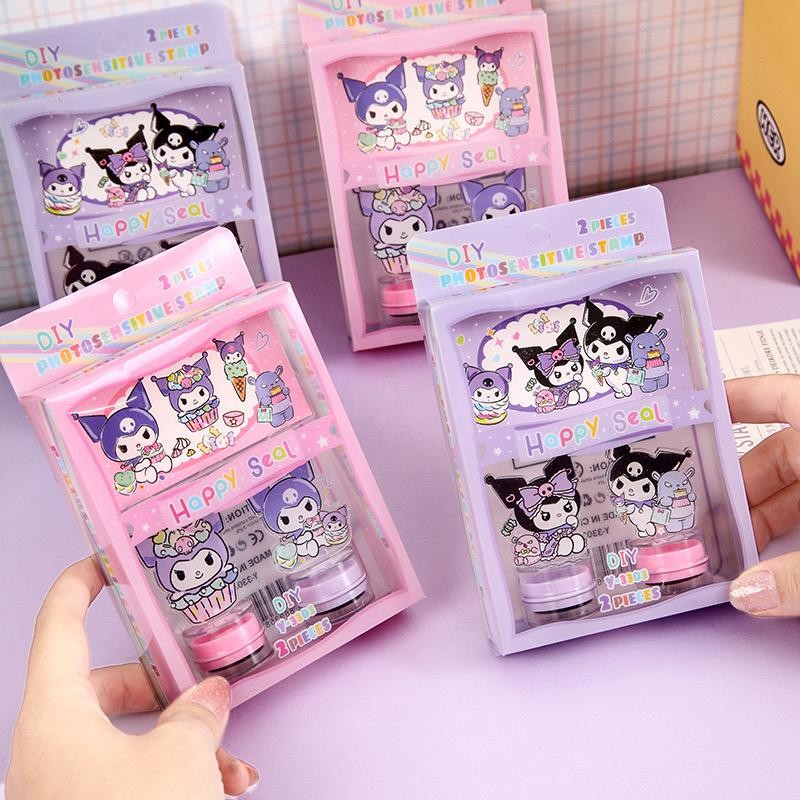 

Mainan Anak DIY Happy Seal / Stempel Karakter Kuromi 2 Pieces TOYSFORHOME