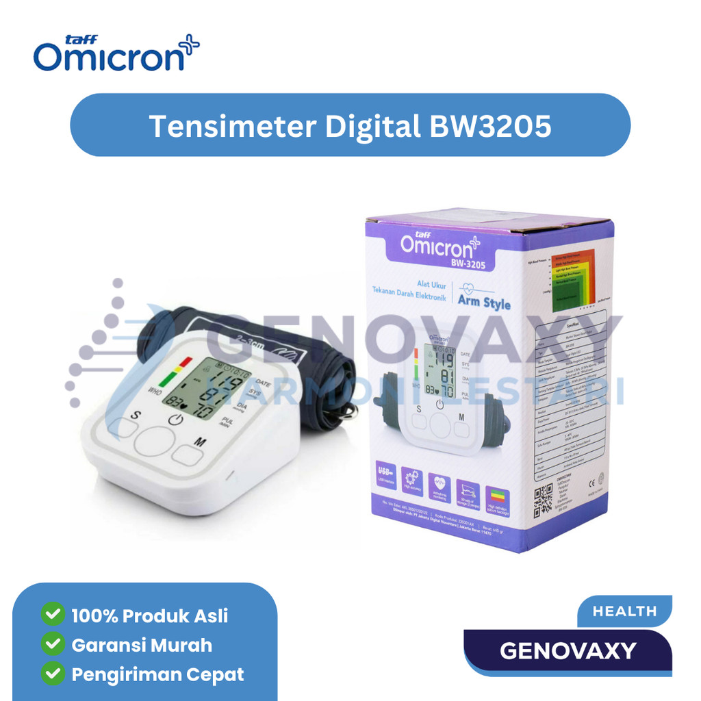 Taff Omicron Tensimeter Digital BW32052