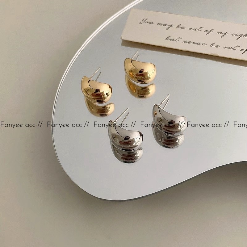 [Fanyee] Anting-anting Unik Serbaguna Mode Sederhana Anting-anting temperamen retro yang halus Q242