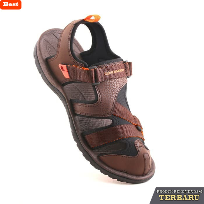 rekomendasi sepatu olahraga brand lokal Connec Colombia Sepatu Sendal Gunung Hiking Pria Original - 