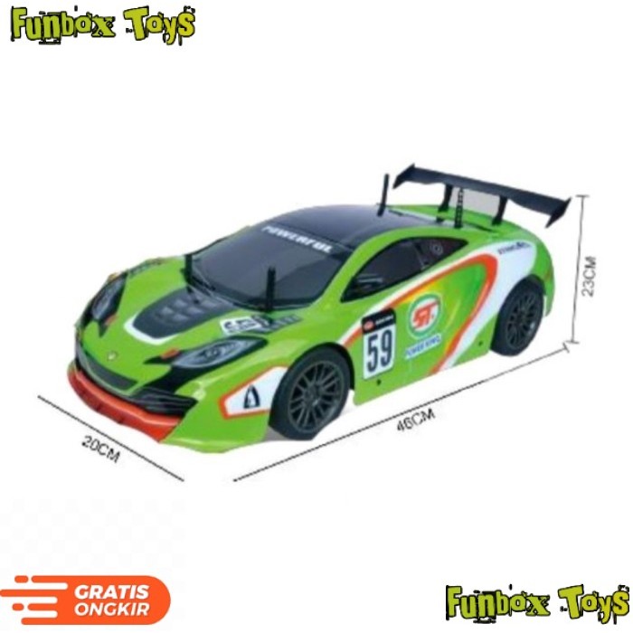 (PSD) Mainan Anak RC RACER XTREME 1:10 RC Super Drift Elektrik RC Sedan - Tanpa Bubble
