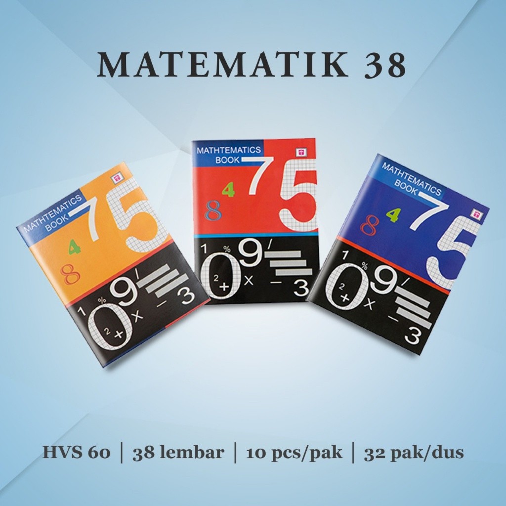 

tiara Buku Matematika 38lbr