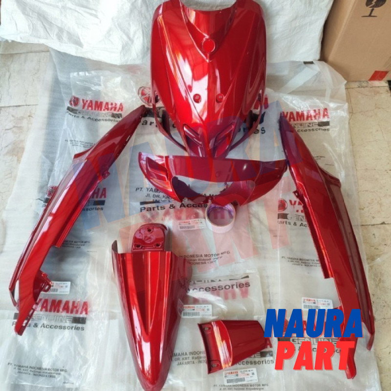 FULL BODY HALUS MIO SPORTY MERAH MAROON ORIGINAL YAMAHA