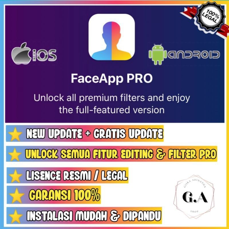 [ GA Aplikasi ] Faceapp Premium iOs & Android