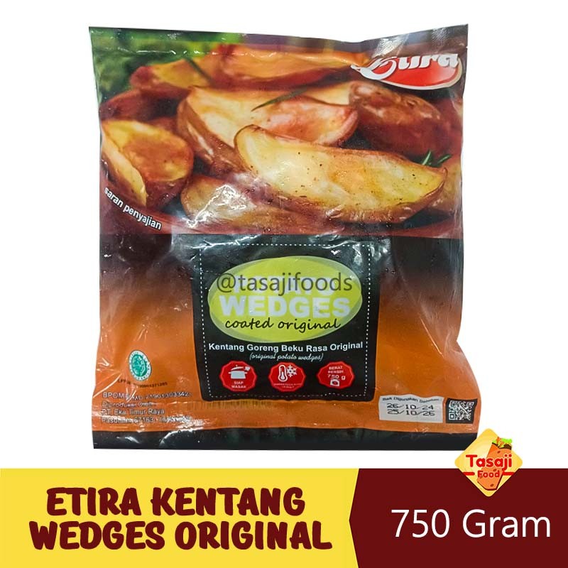 

Etira Potato Wedges Coated Original 750 Gram