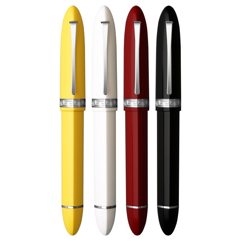 

Majohn V60 Triangular Piston Resin Fountain Pen EF/F Nib Ink Writing Gift Pen School Office Business Stationery Supplies