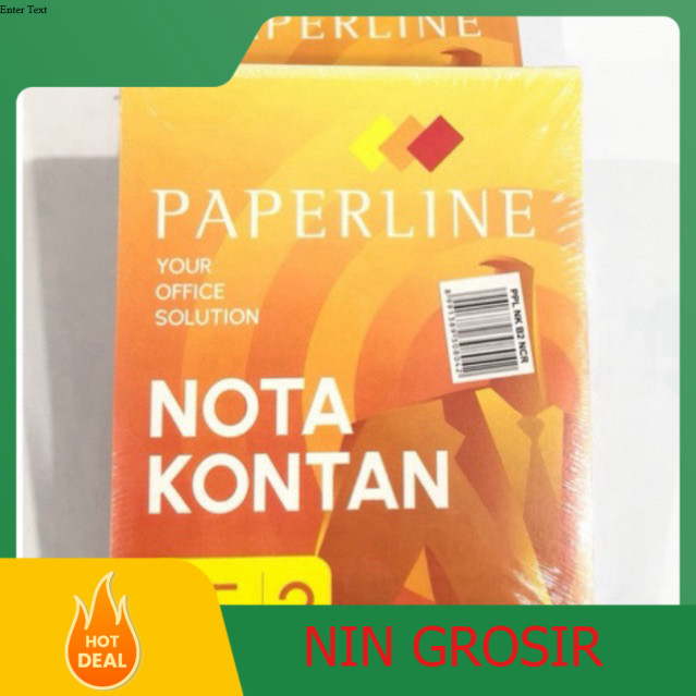 

Nota Kontan Paperline Besar 2 Ply 160x210 - 1 PCS