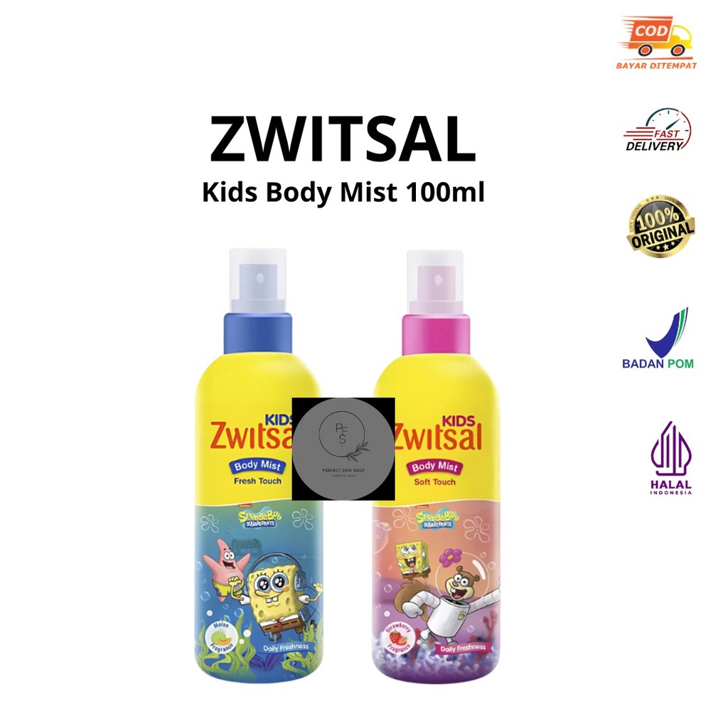 Zwitsal Kids Body Mist Series