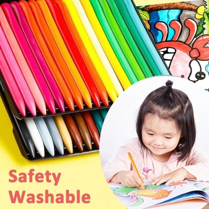 

JCM Plastic Crayon HIGH QUALITY Crayon Lab Non Toxic Crayon Triangular Crayon Lab Triangle Crayon