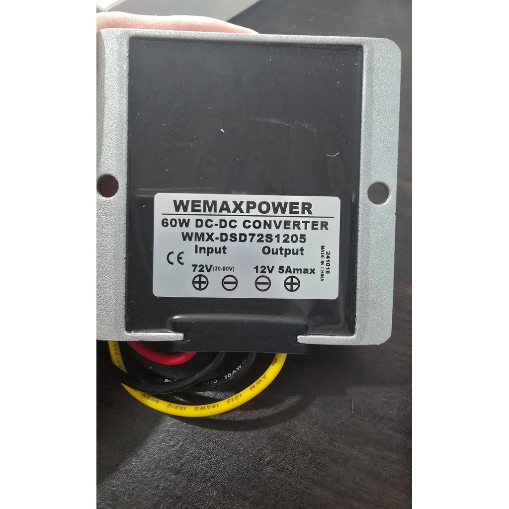 StepDown Step down 72V DC 60V 72 90V to 12Volt 12V 5A 10A 72Volt to 12Volt DC anti air - 5Amper