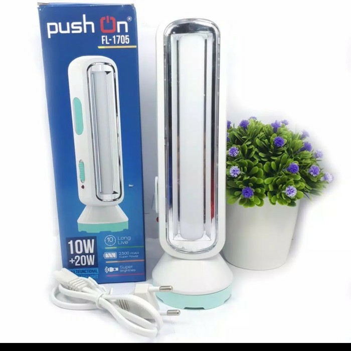 Senter Lampu Emergency Push On FL-1705