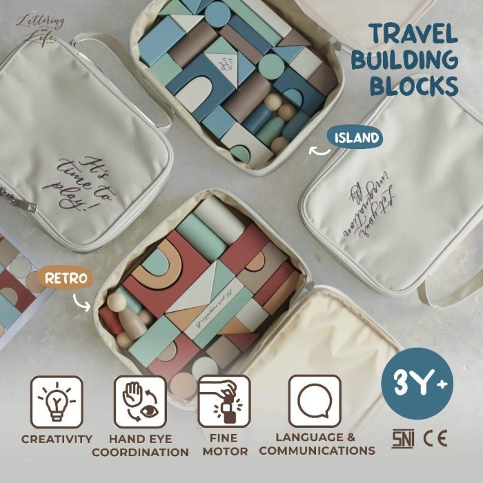 Lettering and Life - Travel Building Blocks