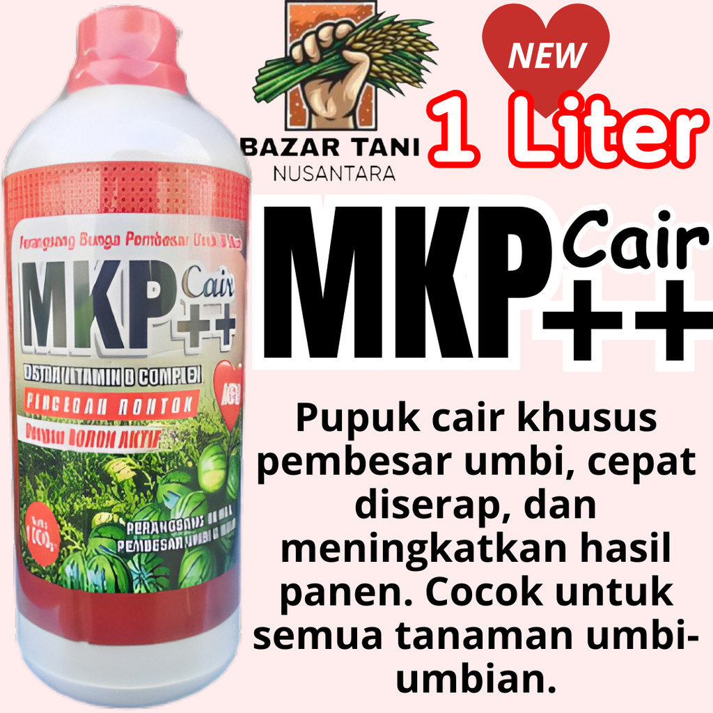 PUPUK MKP CAIR ++  PEMBESAR UMBI 1000 ML