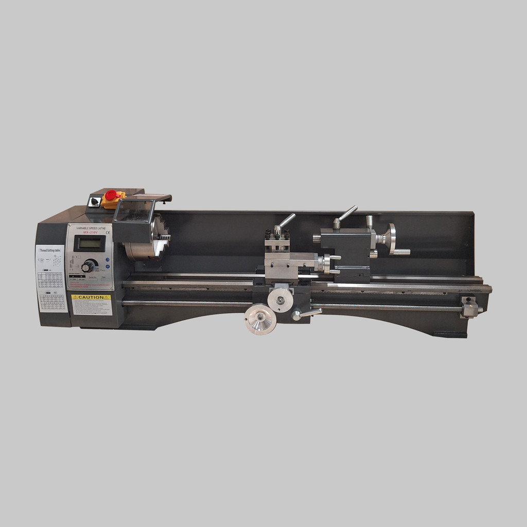 

- VEVOR Mesin Bubut Metal Lathe Bench Brushless 900W 750mm - MX-210V -