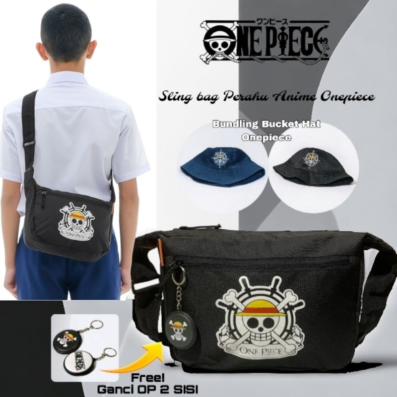 Brotherbag - Paket Sling Bag Anime One Piece Terbaru