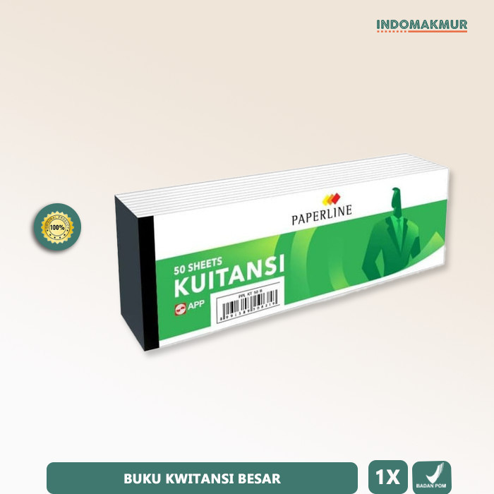 

IDM - Buku Kwitansi / Kuitansi - Paperline