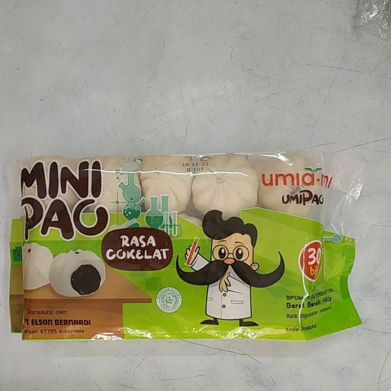 

Umiami minipao coklat 480 g/ 30 pcs