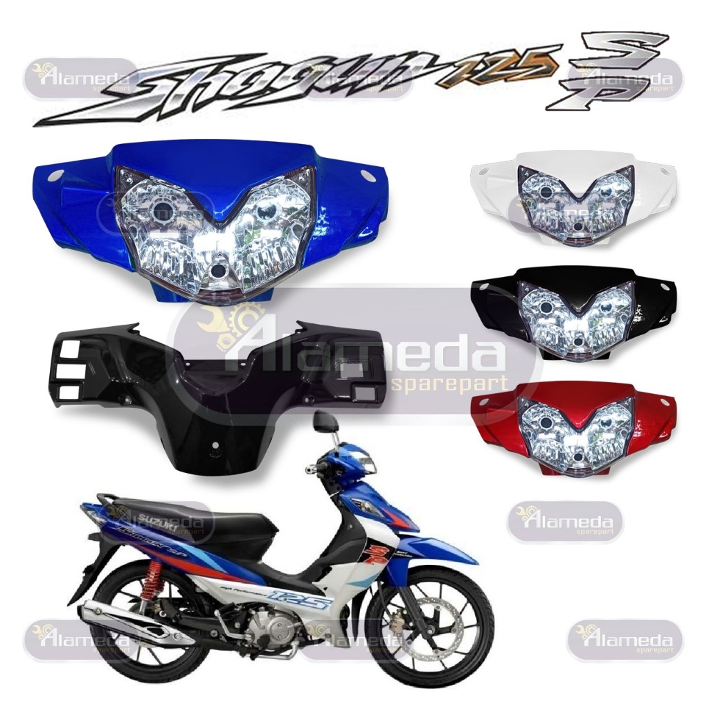 Batok Depan Shogun 125 SP New Robot Kopling Reflektor Shogun SP All Warna