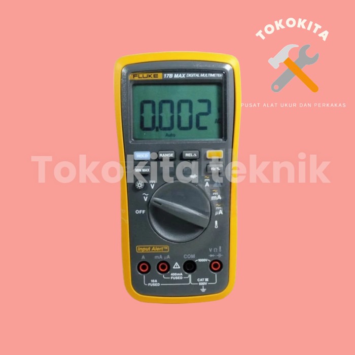 Fluke 17B Max Digital Multimeter Multitester Fluke 17B Max asli termurah
