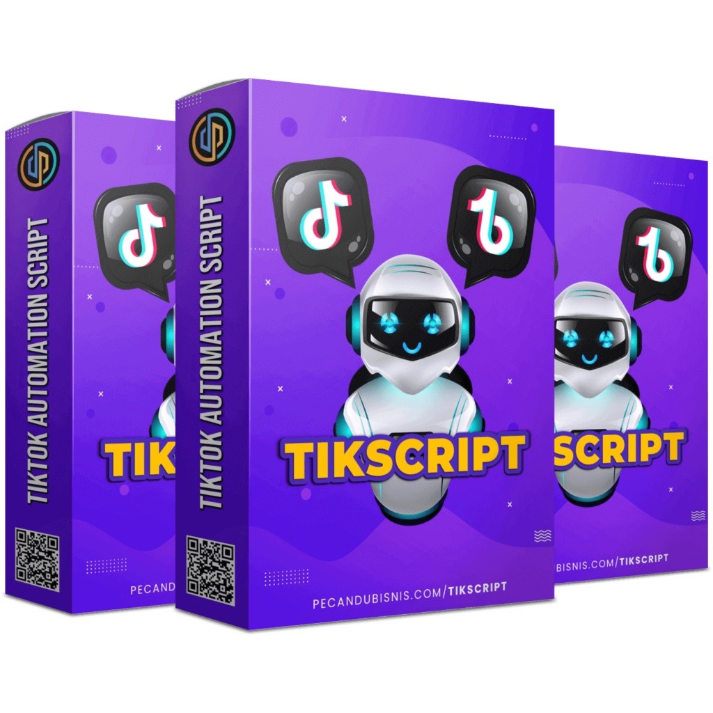 SOFTWARE AUTOMASI TIKTOK ROBOTIC TIKSCRIPT IMACROS   TIKTOK MARKETING BISNISHACK.ID