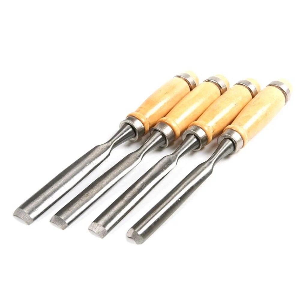 

Krachtige 12PCS Wood Carving Hand Chisel Set Woodworking Professional Lathe Gouges Tools